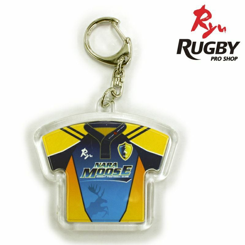 ユニフォーム型キーホルダー（名前・番号あり） | Rugbyshop Ryu