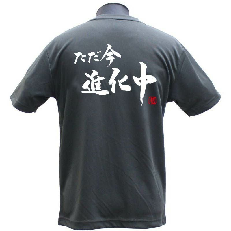 Ryu.T出品 ただ今進化中 ポリTシャツ | Rugbyshop Ryu